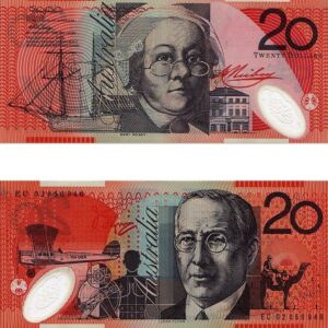Australian 20 dollar bill