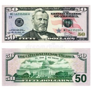 50 dollars - Buy 50 us dollar bill online